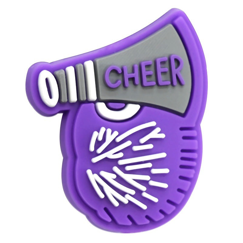 Wholesale  Random 100pcs/pack   Cheerleader Series Beaded DIY Charcoal Beads